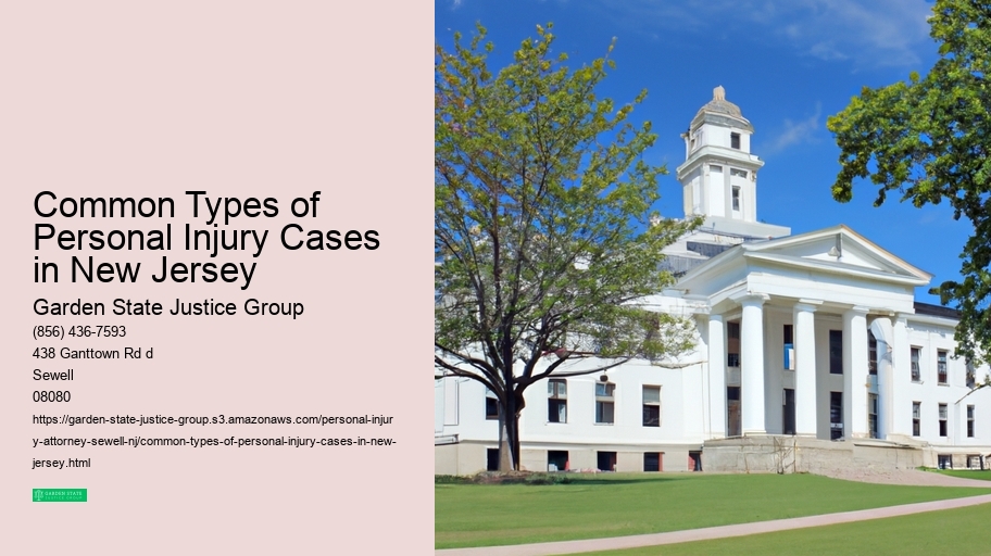 Common Types of Personal Injury Cases in New Jersey 