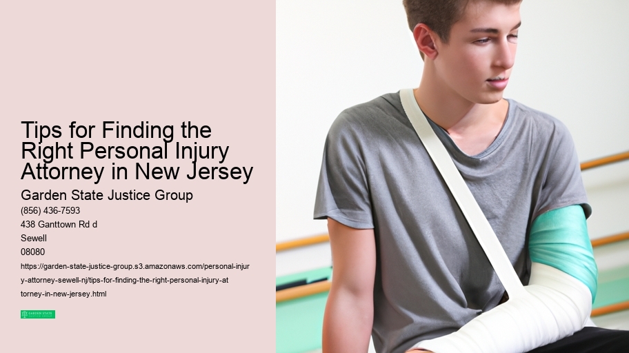 Tips for Finding the Right Personal Injury Attorney in New Jersey